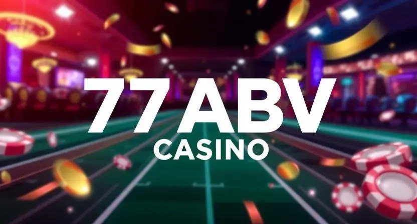 Live dealer streaming tables on 77ABV casino